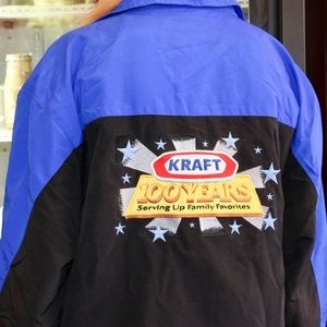 Vintage Blue Deadstock Kraft NASCAR Jacket